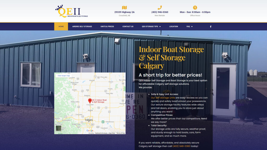 QEII Indoor Boat and Self Storage