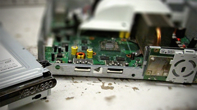 A photo of computer hardware.